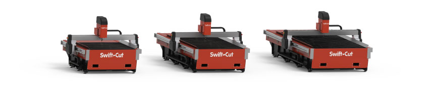 Swift-Cut Pro range of CNC plasma cutting tables